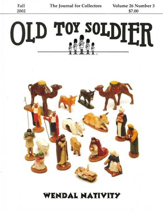 Fall 2002 Old Toy Soldier Magazine Volume 26 Number 3